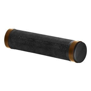 Brooks england Rubber Grips (130+130mm) - Black / Orange Noir