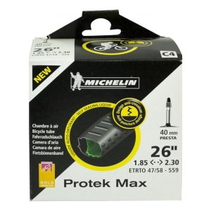 Michelin Chambre à air VTT C4 PROTEK MAX 26X1.85/2.30 Valve Presta 40mm