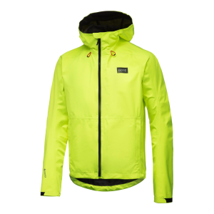 Gore Wear Endure Jacket Mens Neon Yellow Homme Jaune fluo
