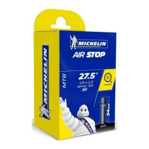 Michelin Chambre à air VTT B4 AIRSTOP 27.5x1.9/2.6 Valve Schrader 34mm 